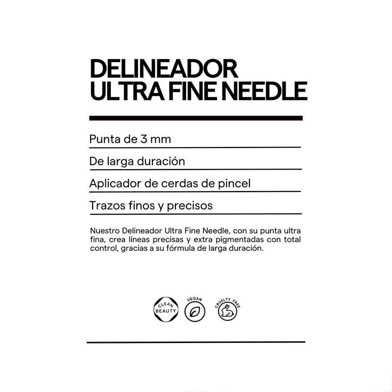 DELINEADOR ULTRA FINE NEEDLE (DELINEADOR DE OJOS)